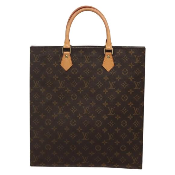 LOUIS VUITTON Monogram Sac Plat Hand Bag M51140 - Picture 2 of 16